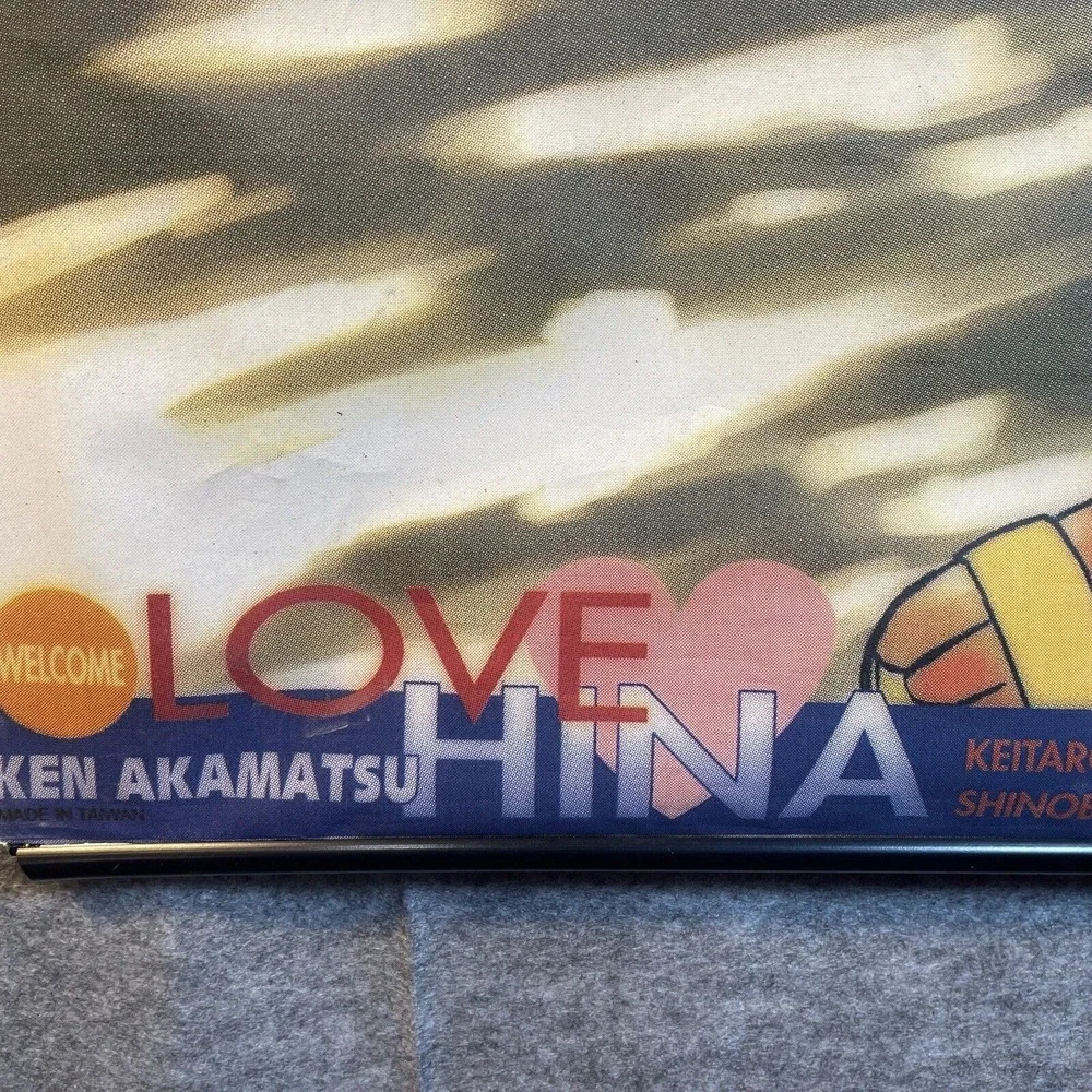 Vintage Love Hina Ken Akamatsu Anime Fabric Wall Scroll 29 3/4